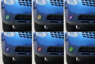 Inch Projector glass fog lights with 7 Color Halo  