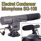   DV Stereo Microphone for Canon EOS 7D 5DII 550D 60D 600D Rebel T3i T2i