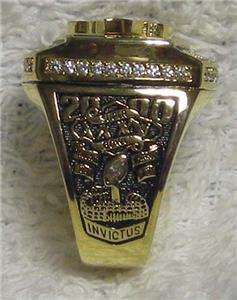   2000 Super Bowl Championship Memorabilia Ring, then this one is it