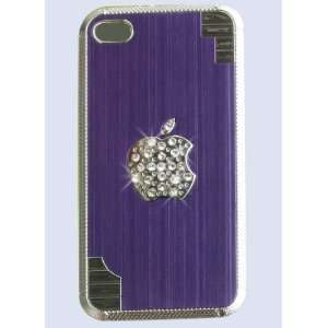  Bling Crystal Case Silver Trim Apple for Iphone 4 and 4s [Limited 