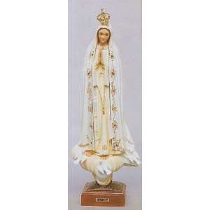  Statue   Our Lady of Fatima   24in.   Glass Eyes   Wood 