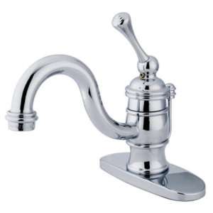 Kingston Brass KB3401BL+ Victorian 4 Inch Centerset Lavatory Faucet 