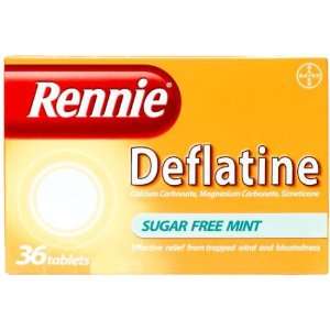 Rennie Deflatine Trapped Wind & Bloatedness Relief Tablets 