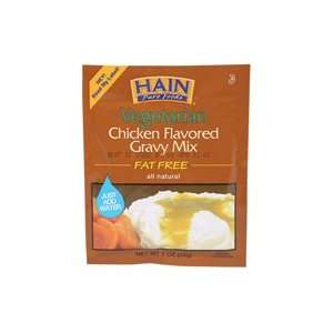  Hain, Vegetarian Chicken Flavored Gravy Mix, Fat Free, 24 
