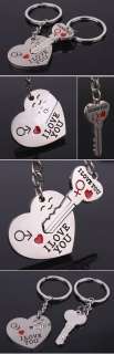 Arrow & I love you Heart key Chain keyring keyfob lover gift #Z408 