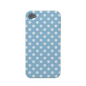   Blue Polka Dot Iphone 4/4S Case Iphone 4 Case mate Cases Cell Phones