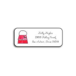  personalized holiday address labels   holiday handbags 