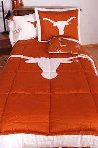 Texas Longhorns Comforter/Sham Set   NCAA  