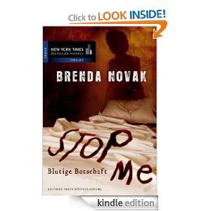 Stop Me   Blutige Botschaft (German Edition) Brenda Novak, Maria 