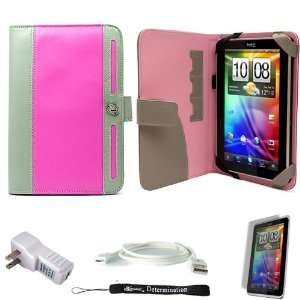  Cover Carrying Case with Memory Card Slots for HTC Flyer 3G WiFi 