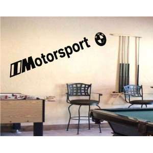   Mural Vinyl Motocross Bmw Motorcycle Racing S6287