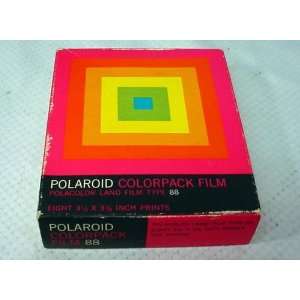  Rare Polaroid Type 88 Polacolor Land Film + Polaroid Pack 
