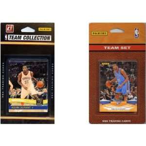 com NBA Oklahoma City Thunder 2 Different Licensed Trading Card Team 