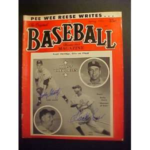 Bobby Shantz Philadelphia Athletics & Hank Sauer Chicago Cubs 