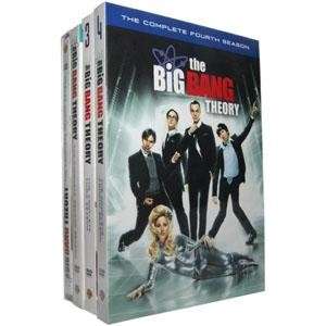 THE BIG BANG THEORY SEASONS 1 4 DVD COMPLETE SERIES NEW 1 2 3 4  