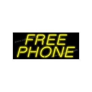  Free Phone Neon Sign 