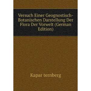   Der Flora Der Vorwelt (German Edition) Kapar ternberg Books