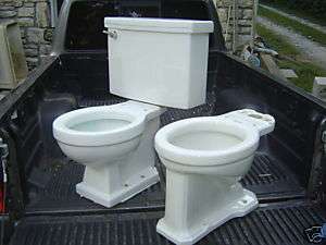   Standard 4043 CADET or COMPTON toilet vintage retro BIG FLUSH WHITE