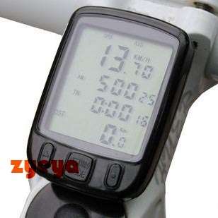 New Cycling Bicycle Bike 24 functions Computer Odometer Speedometer 