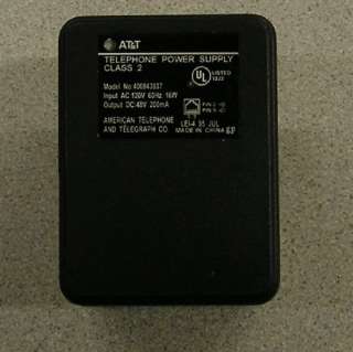 AT&T Telephone 406943837 Power Supply 48vdc 200mA  