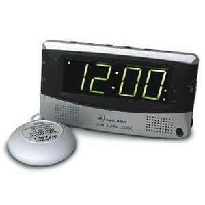  Dual Alarm Clock w/ Bed Shaker Electronics