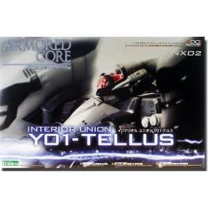    Armored Core Interior Y01 Tellus Fine Scale Model Kit Toys & Games