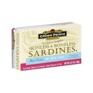 Crown Prince Sardines Skinless Boneless ( 25x4.37 OZ)  