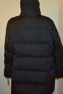 Michael Kors 3/4 Length Black Down Coat Womens size XL 16/18 NEW 