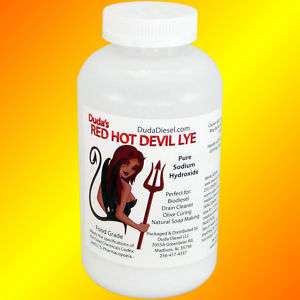 24 lb Red Devil Lye Sodium Hydroxide Biodiesel Soap  
