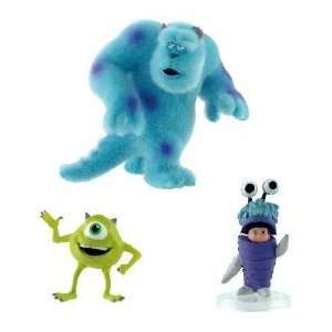  Disney Monsters Inc Micro Figures   Sully BOO Mike Toys 