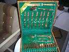 Gold Plated Vintage Flatware Complete Set c1944 Asia WW II