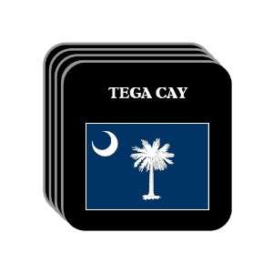 US State Flag   TEGA CAY, South Carolina (SC) Set of 4 Mini Mousepad 