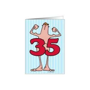  birthday guy   thirty five Card Toys & Games