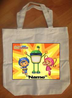 Team Umizoomi Personalized Tote Bag   NEW  