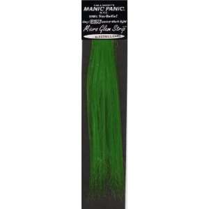  Glam Strips Hair Extension Electric Lizard Green Beauty