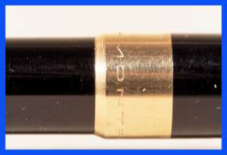 RARE black & gold MONTBLANC # 8 ball point pen, perfect in # 88 box 