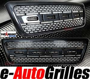 04 08 Ford F 150 Black Carbon Fiber Look+Raptor Style Full Replacement 
