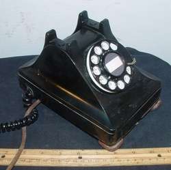 VINTAGE WESTERN ELECTRIC 302 Dial Telephone Art Deco  