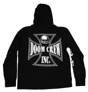 Black Label Society Doom Crew Zip Up Hoodie  