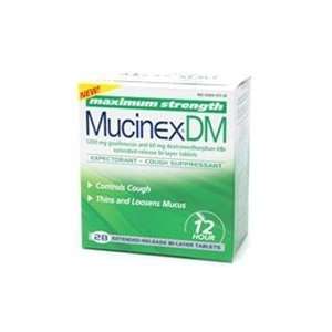  MUCINEX DM MAX TABS E/R 1200MG , EXTENDED RELEASE MAX 