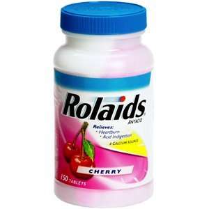  ROLAIDS CALCIUM RICH CHERRY 150Tablets Health & Personal 