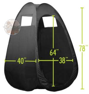   Pop Up Tent   Airbrush Spray Tan Mobile Portable Sunless BLACK  