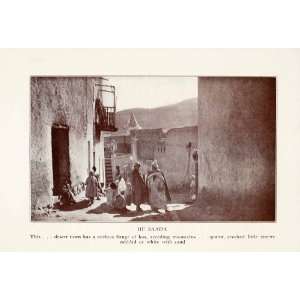  1927 Halftone Print Bou Saada Algeria Africa Desert 