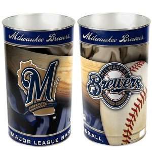 Milwaukee Brewers Wastebasket 