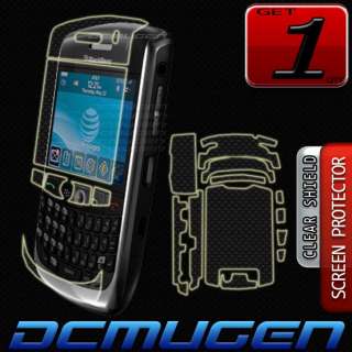 LCD Screen Protector+Body Kit Blackberry 8900 Curve  