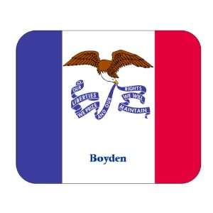  US State Flag   Boyden, Iowa (IA) Mouse Pad Everything 