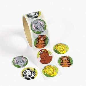  Zoo Animal Stickers   100 tickets per unit Toys & Games