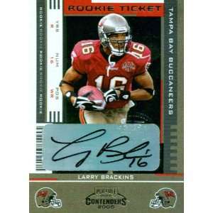  2005 Playoff Contenders 150 Larry Brackins Tampa Bay 