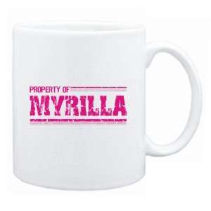  New  Property Of Myrilla Retro  Mug Name