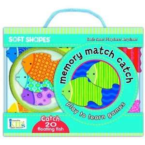    Soft Shapes Play to Learn Games   Memory Match Catch Toys & Games